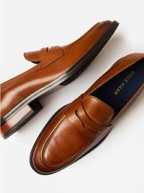 Cole Haan Men’s Leather Penny Loafers